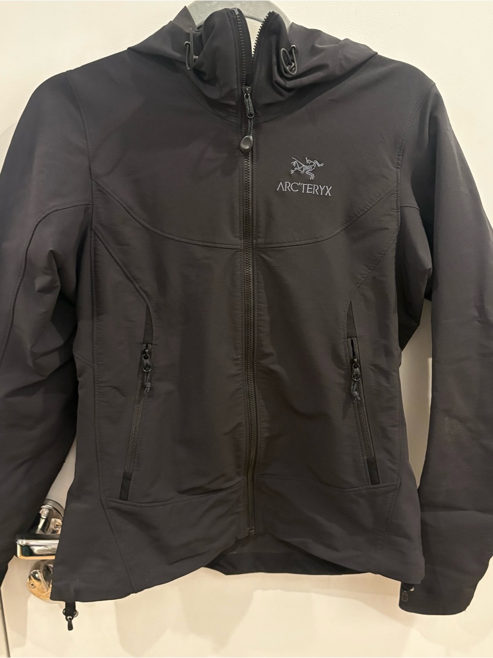Arc'teryx Women's Black Gamma LT Hoody Softshell Jacket XS
